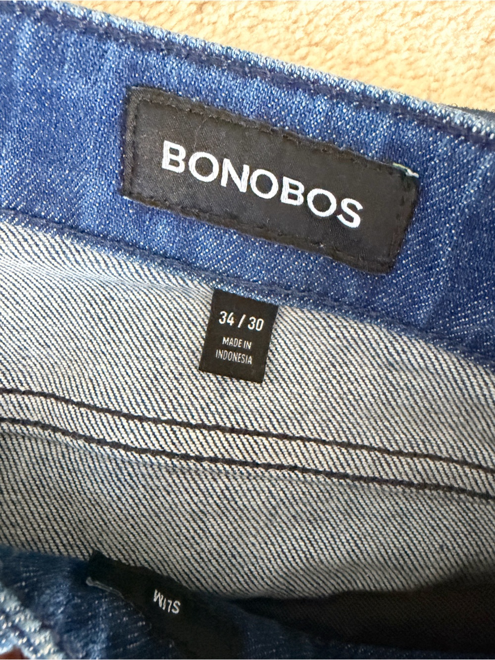Bonobos Men's Blue Bootcut Jeans - Picture 2 of 3